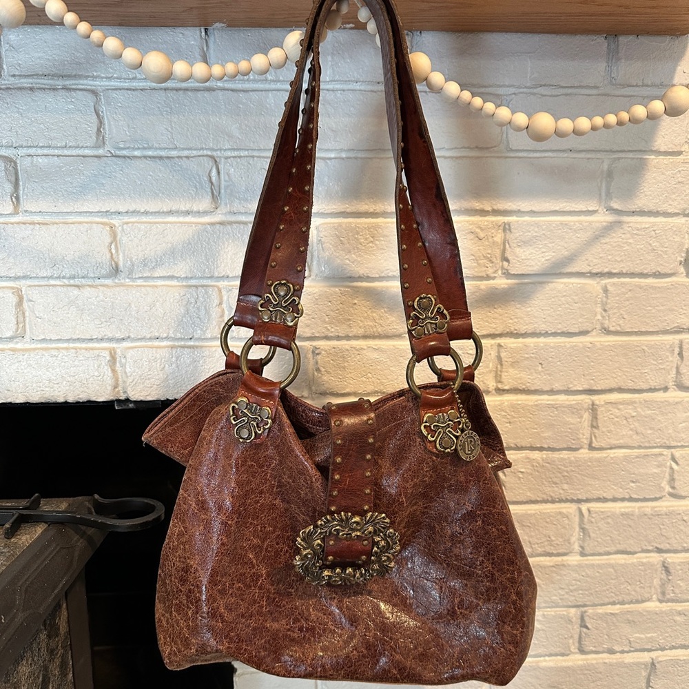 Leatherock USA 100% Authentic Leather Shoulder Bag
